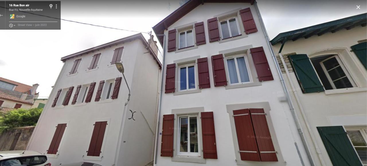 Biarritz Centre, Pres Avenue De Verdun, Cosy Apt 2 Pieces , Salon , Chambre Separe, Rue Tres Calme A 10 Minutes A Pied De La Grande Plage Eksteriør billede