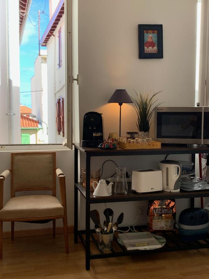 Biarritz Centre, Pres Avenue De Verdun, Cosy Apt 2 Pieces , Salon , Chambre Separe, Rue Tres Calme A 10 Minutes A Pied De La Grande Plage Eksteriør billede